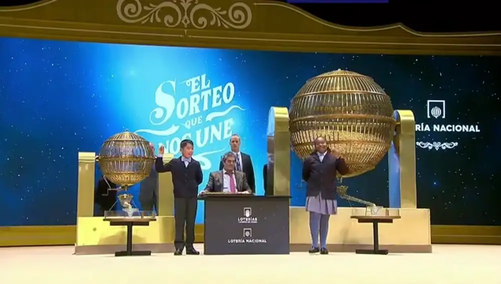 Sorteo de Navidad en Madrid