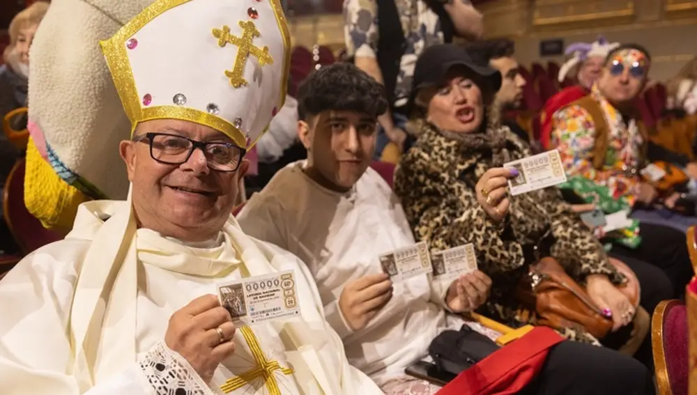 El Papa de la Lotería de Navidad