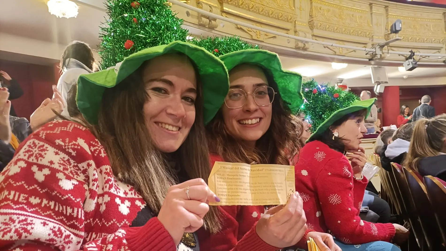 Invitadas al sorteo de Navidad