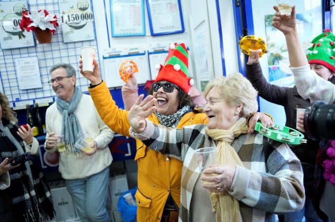 Premios del Sorteo Extraordinario de la Lotería de Navidad 2024 en Andalucía 