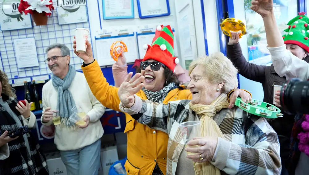 Premios del Sorteo Extraordinario de la Lotería de Navidad 2024 en Andalucía