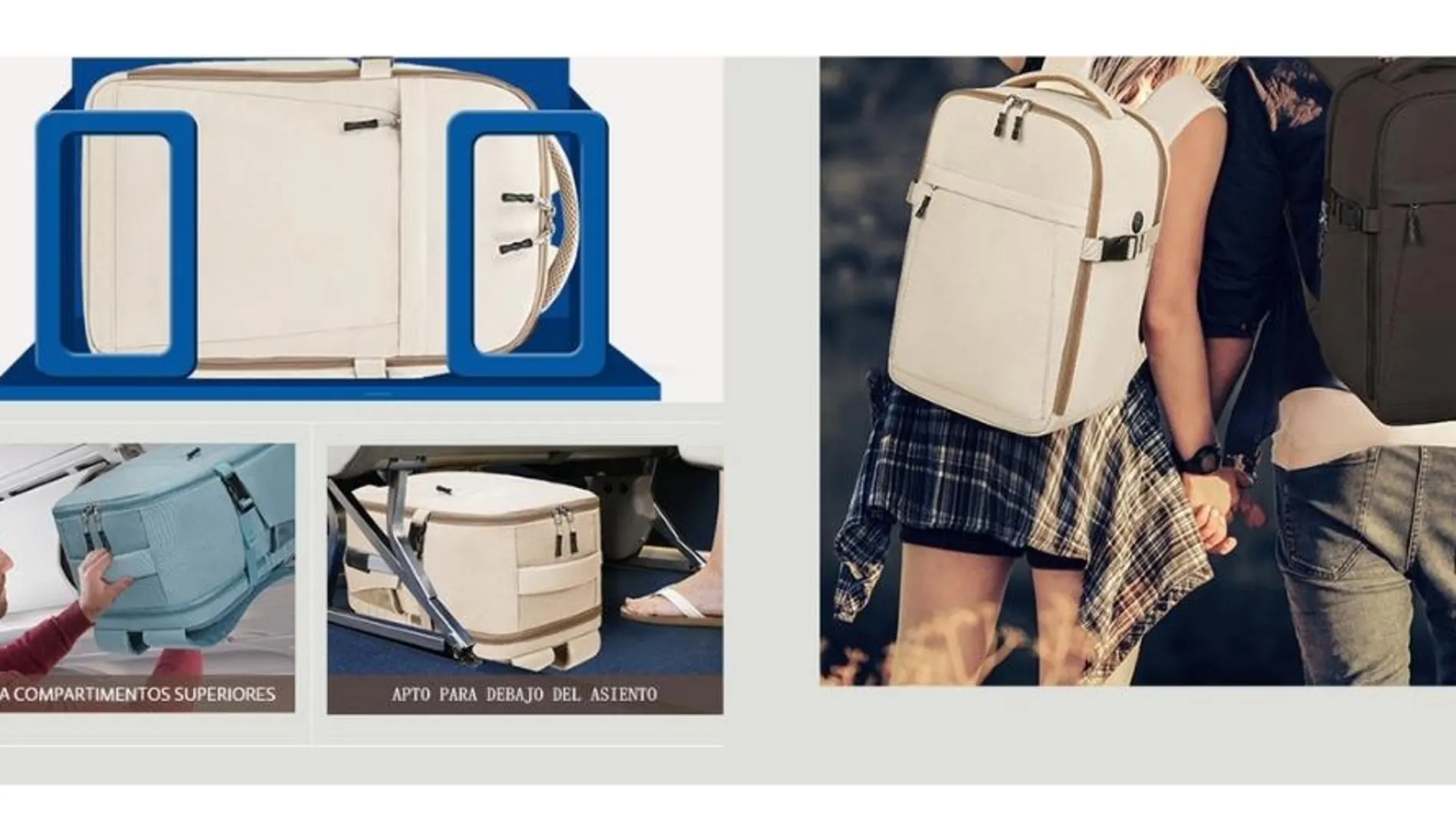 mochila de cabina