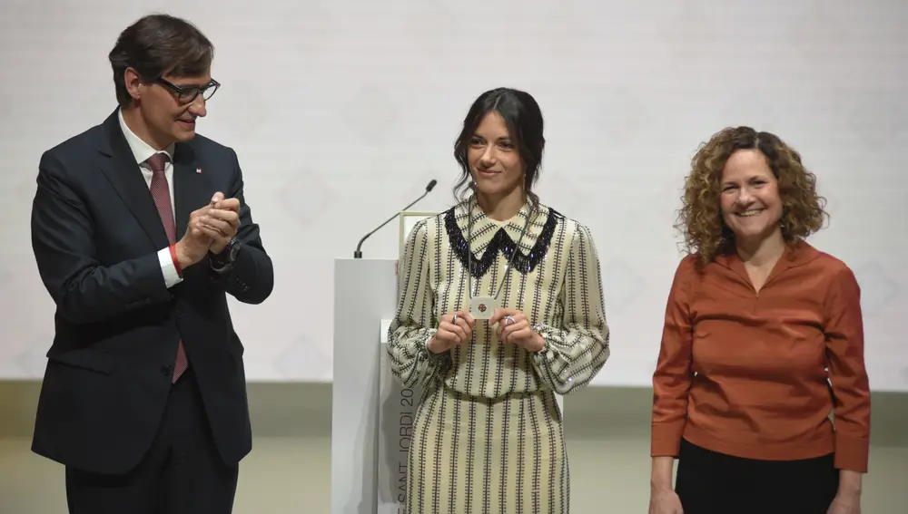 Acto de entrega de las Creus de Sant Jordi