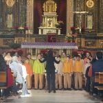Ana González dirige el Concierto de Navidad de los Pequeños Cantores de la ORCAM, el pasado domingo 22 de diciembre en Chinchón