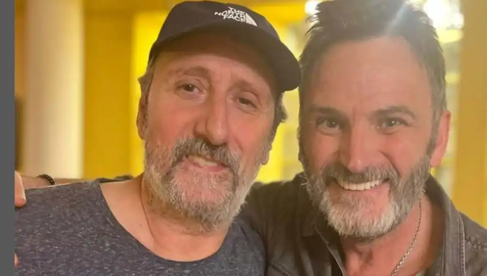 José Luis Gil con Fernando Tejero