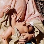 Decapitan al niño Jesús del Belén de la plaza San Marcelo en León