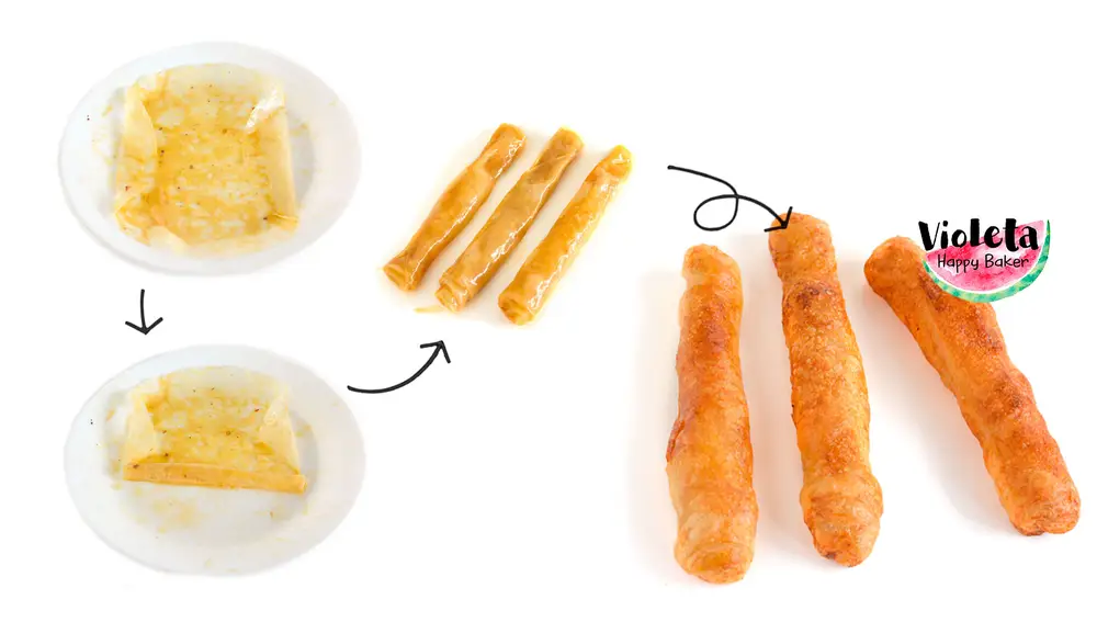 Pasos para preparar churros sin gluten