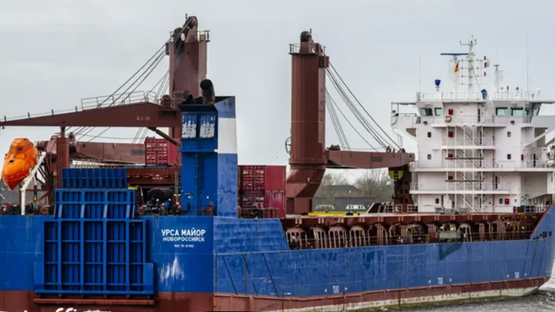 El carguero ruso Usa Major
