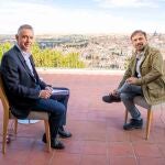 Jenaro Castro con José Mota