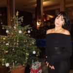 Vestido de Aitana en la cena de Navidad.