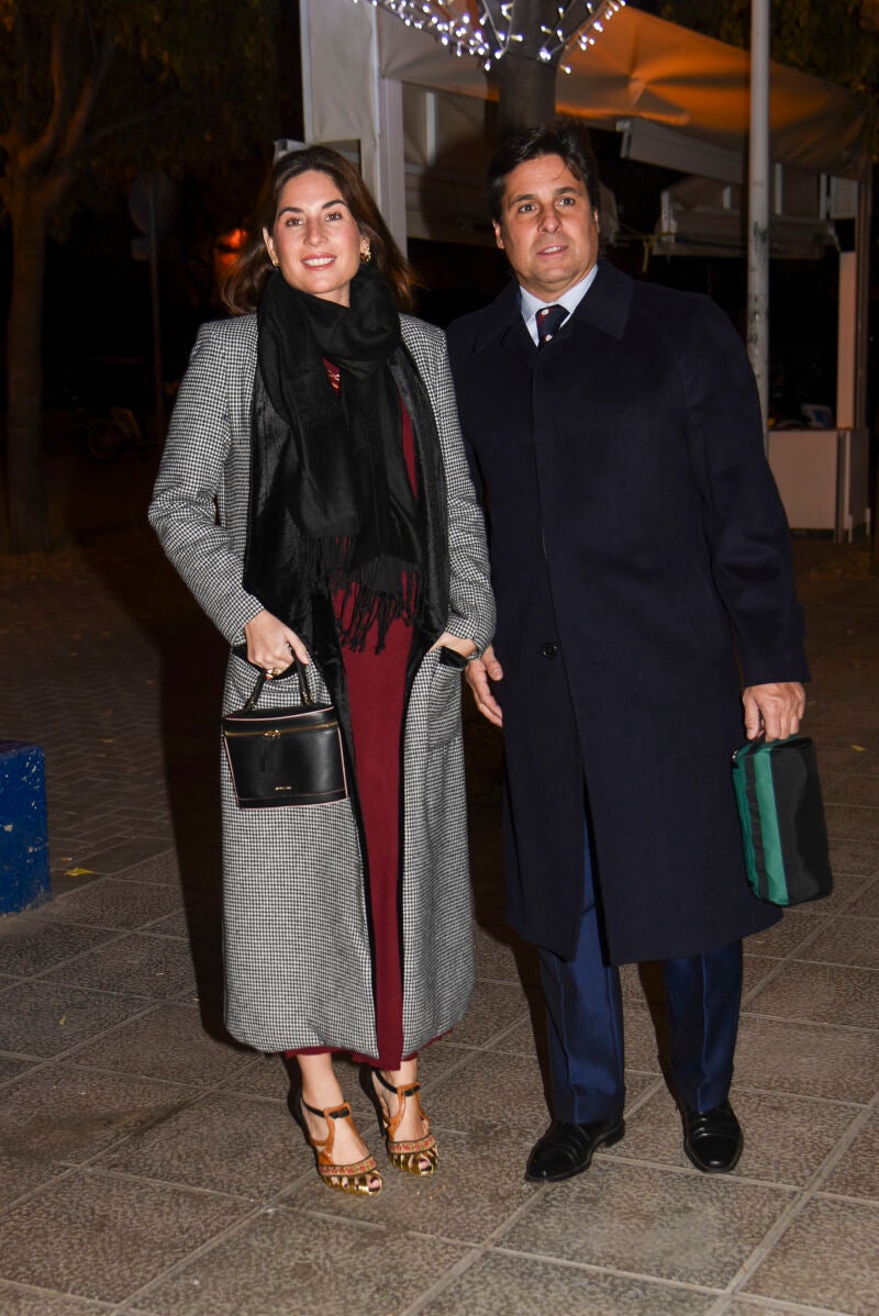 Lourdes Montes con look para Nochebuena.