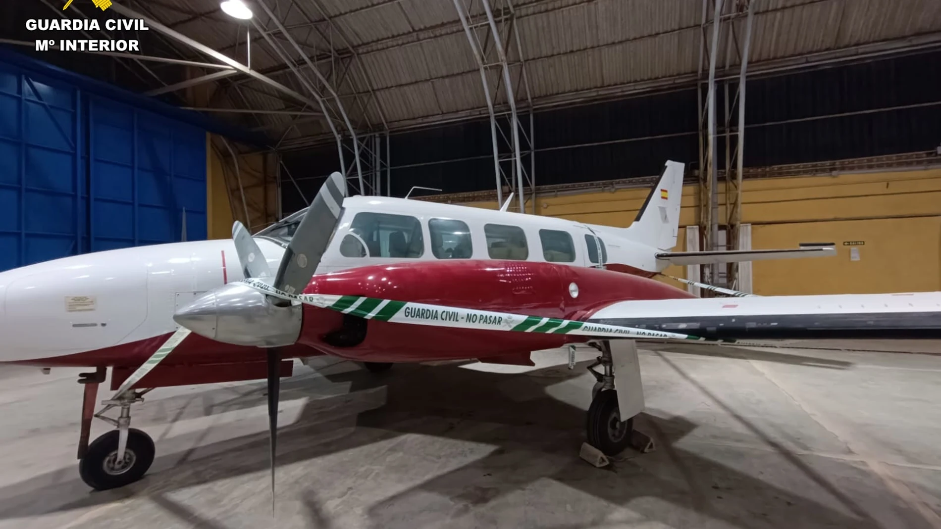 La Guardia Civil precinta e investiga al titular de una aeronave por falsificación documental REMITIDA / HANDOUT por CEDIDO POR LA GUARDIA CIVIL Fotografía remitida a medios de comunicación exclusivamente para ilustrar la noticia a la que hace referencia la imagen, y citando la procedencia de la imagen en la firma 26/12/2024