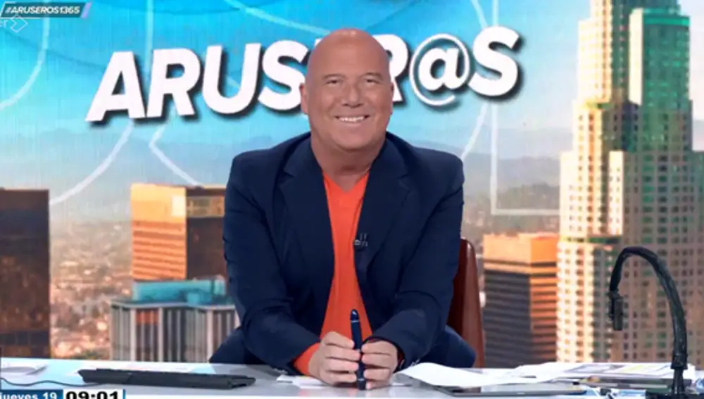 Alfonso Arús, presentador de 'Aruser@s'