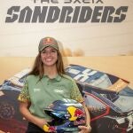 Cristina Gutiérrez, piloto del equipo "The Dacia Sandriders"