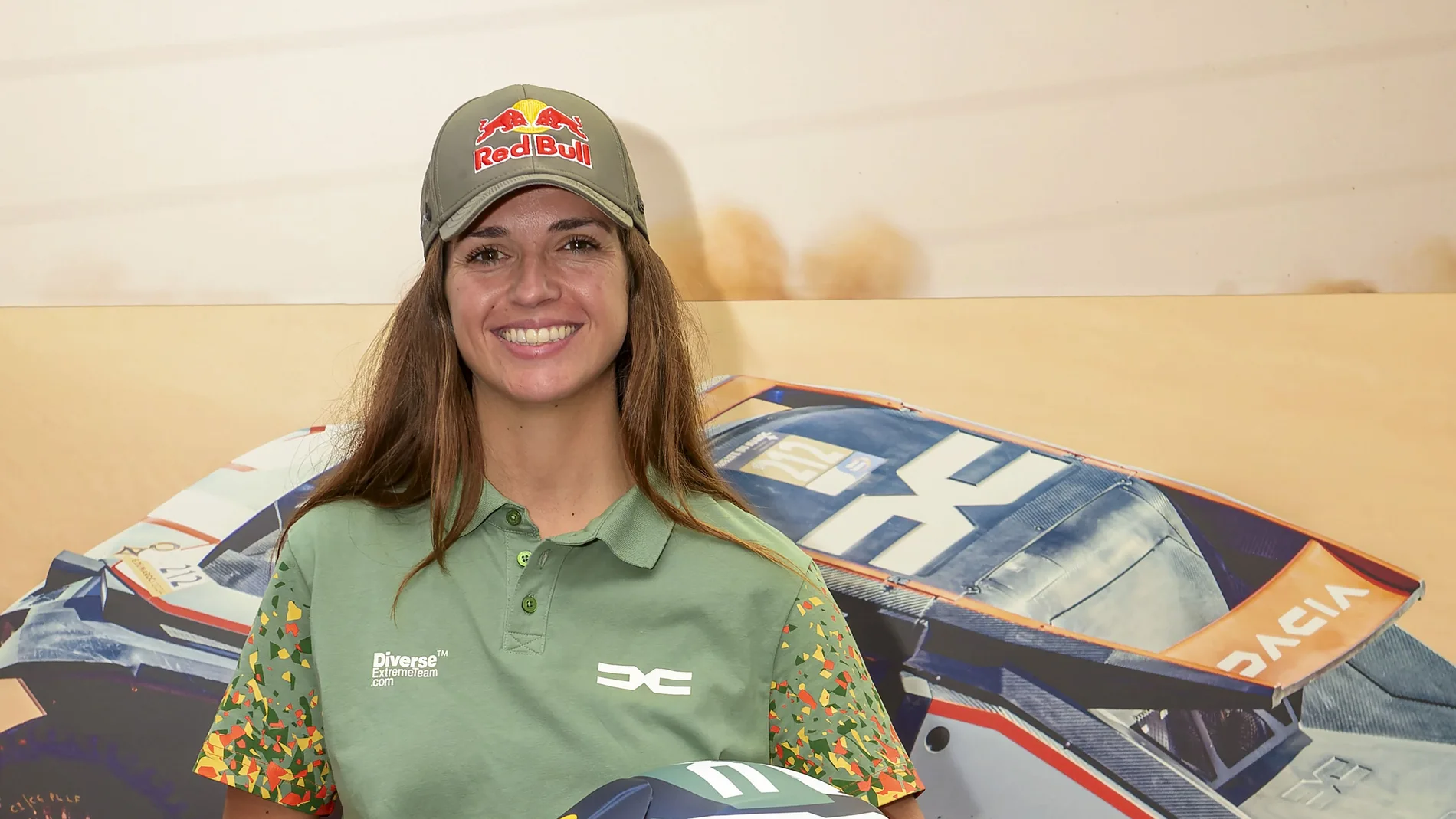 Cristina Gutiérrez, piloto del equipo "The Dacia Sandriders"