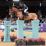 Mariano Martínez Bastida, en plena competición en Londres