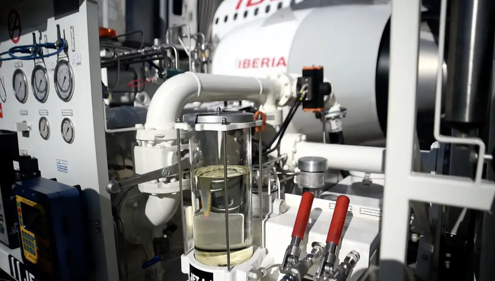 Iberia mantenimiento utiliza un 5% de SAF