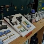 Macroperación de la Guardia Civil en Andalucía: detienen armas de guerra a una organización dedicada al narcotráfico 