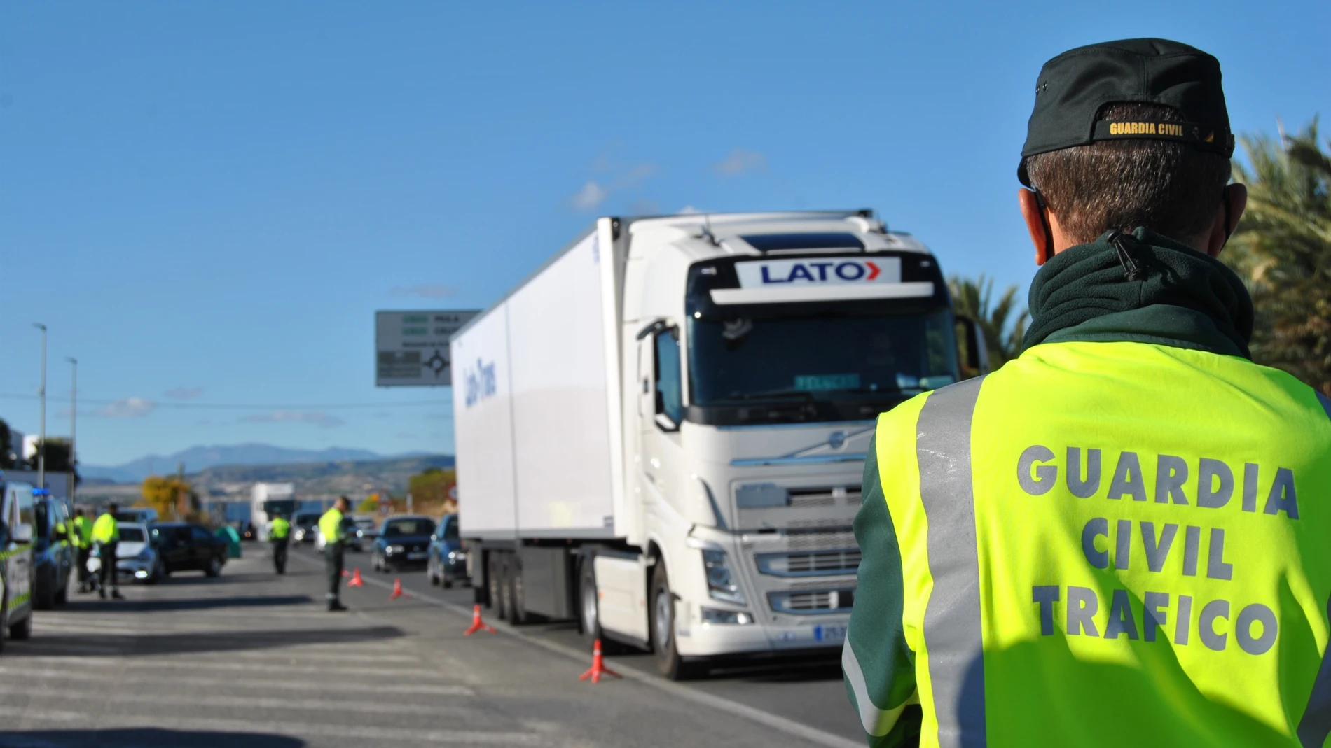 Campaña de control de tráfico de la Guardia Civil