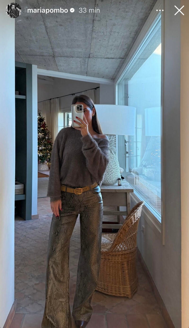 El look de María Pombo.