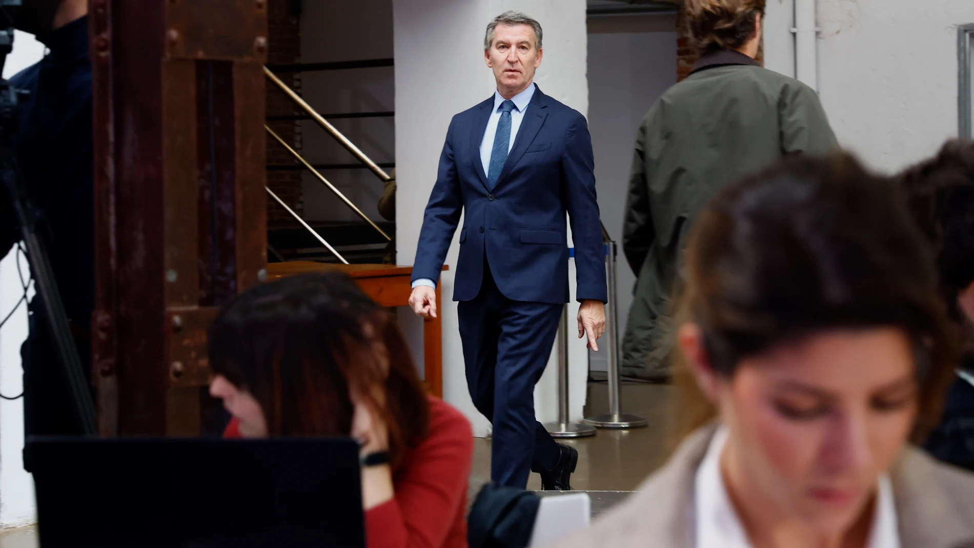 Alberto Nuñez Feijoó hace balance del año político. © Jesús G. Feria.
