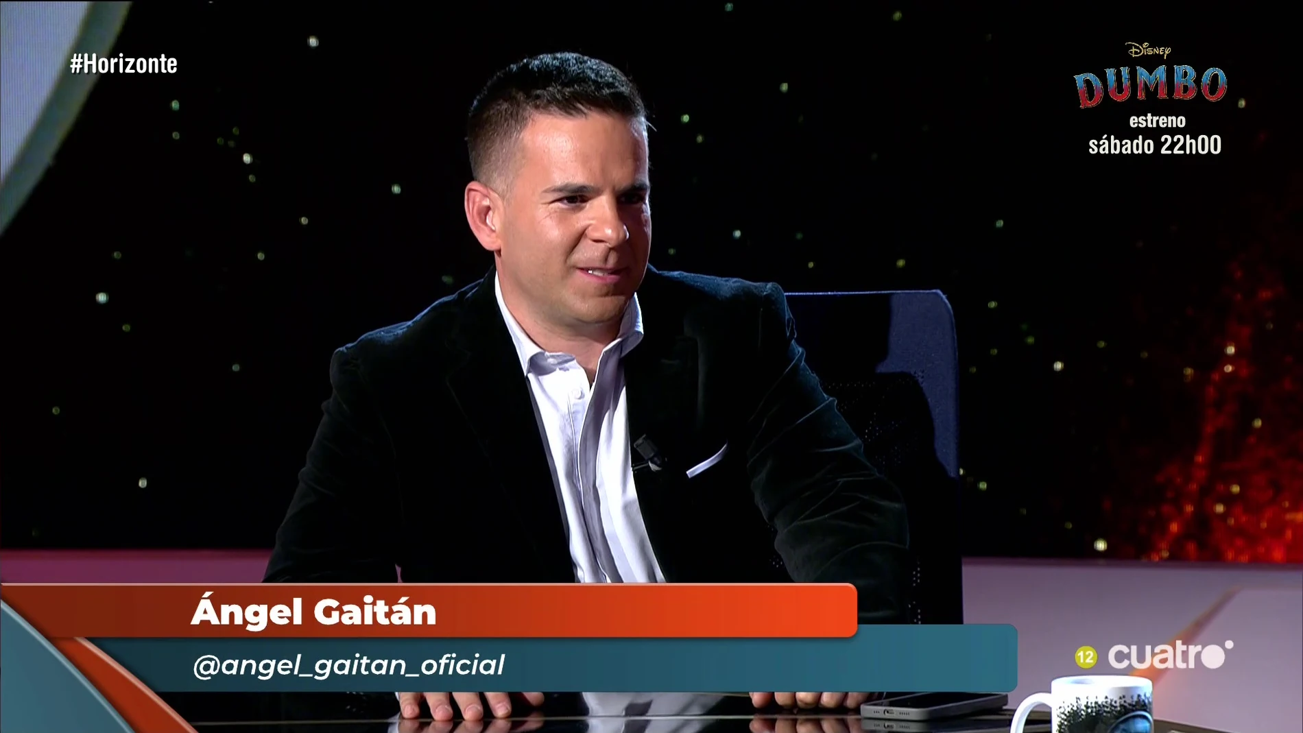 Ángel Gaitán en su regreso a 'Horizonte'