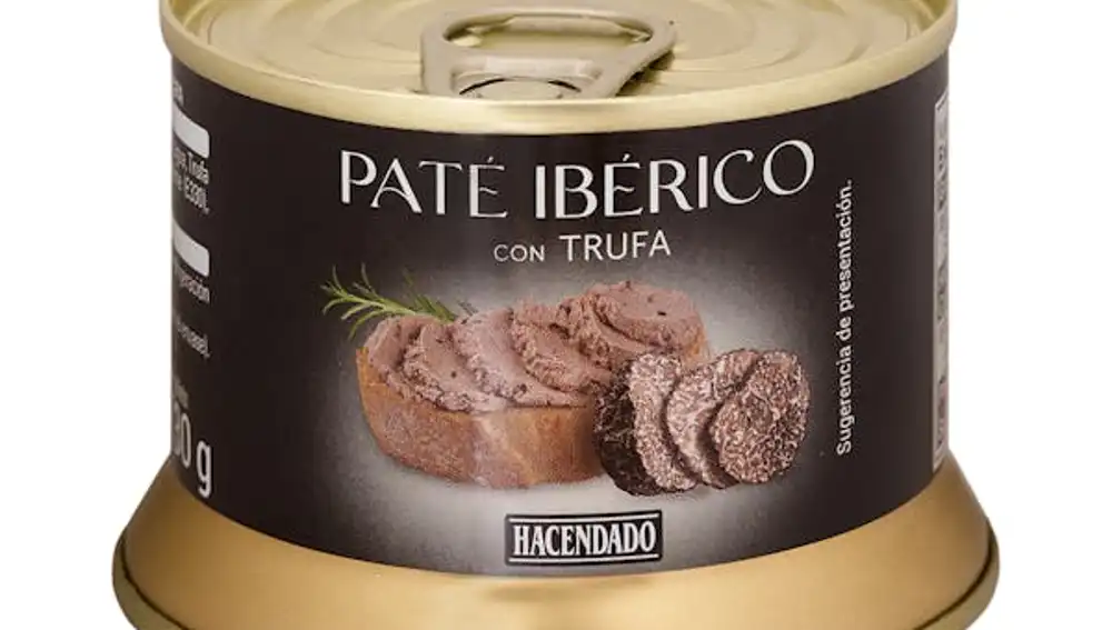 Paté ibérico con trufa