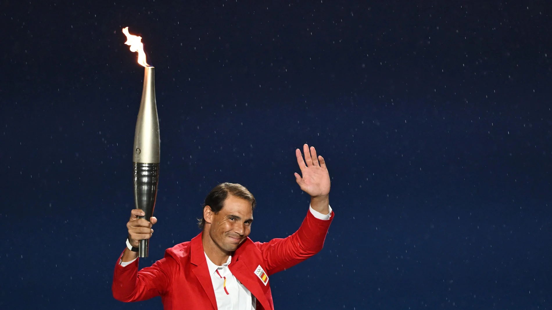 Nadal, en la ceremonia inaugural de los Juegos Olímpicos de París