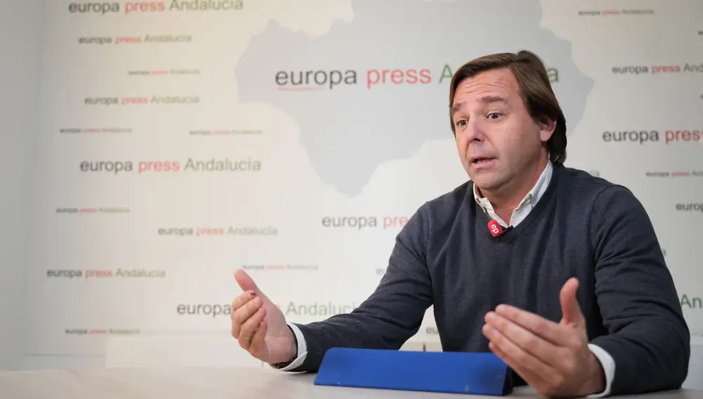 Entrevista de Europa Press al secretario general del PP Andalucía, Antonio Repullo