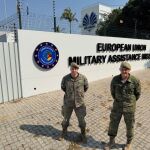 Los dos observadores españoles en la misión de la UE en Mozambique