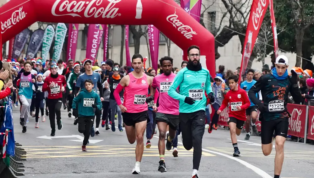 Carrera popular de la San Silvestre por las calles de León