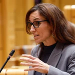 La ministra de Sanidad, Mónica García