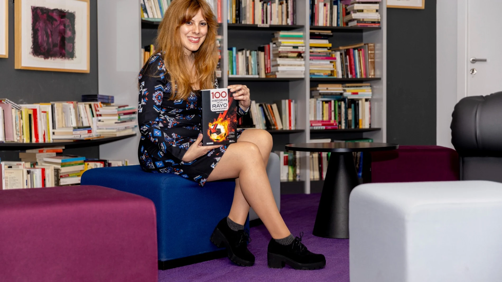 Maite Martín, autora de «100 historias de un Rayo centenario»
