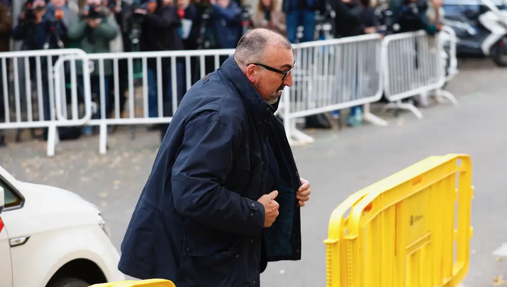 Llegada de Koldo García al Tribunal Supremo.