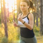 Mujer corriendo