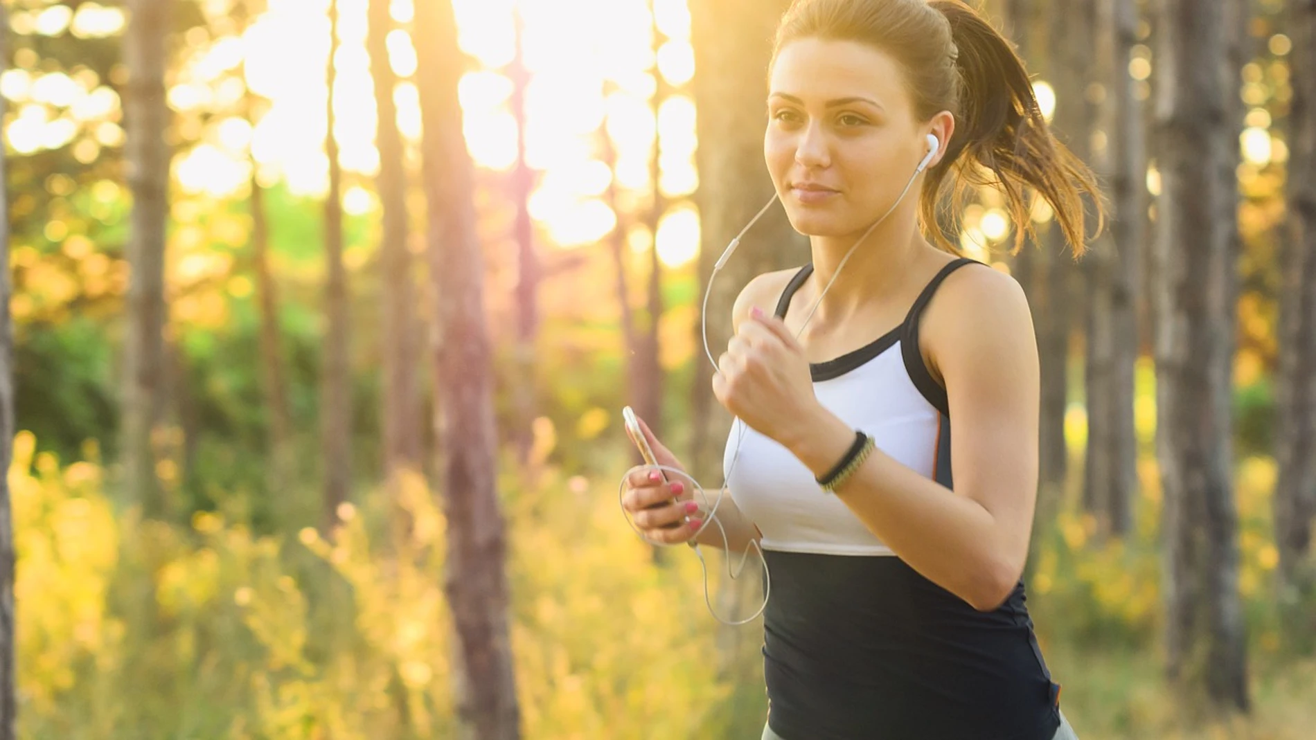 Mujer corriendo
