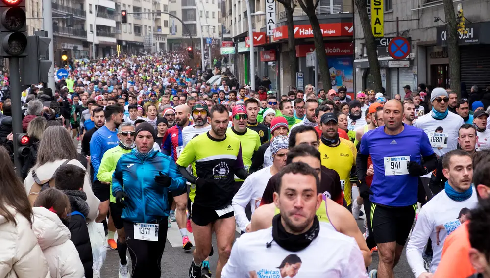 San Silvestre por las calles de Salamanca