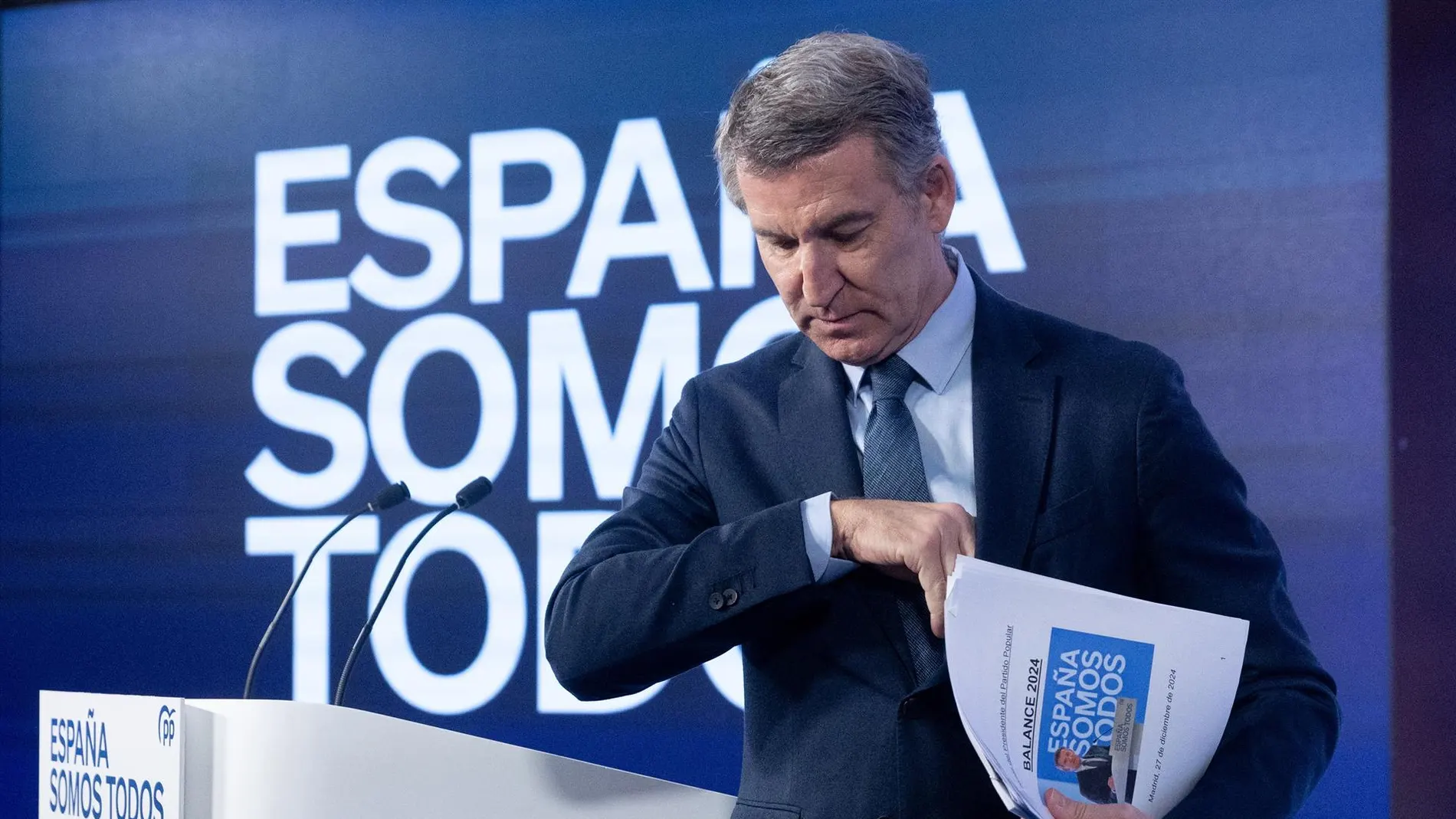 Feijóo espera en 2025 ofrecer una alternativa "que devuelva la prosperidad a los españoles"