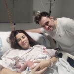 El primer bebé de 2025 en Salamanca, una niña llamada Chelsey