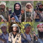 Fotografías de algunos de los autores del atentado de Somalia