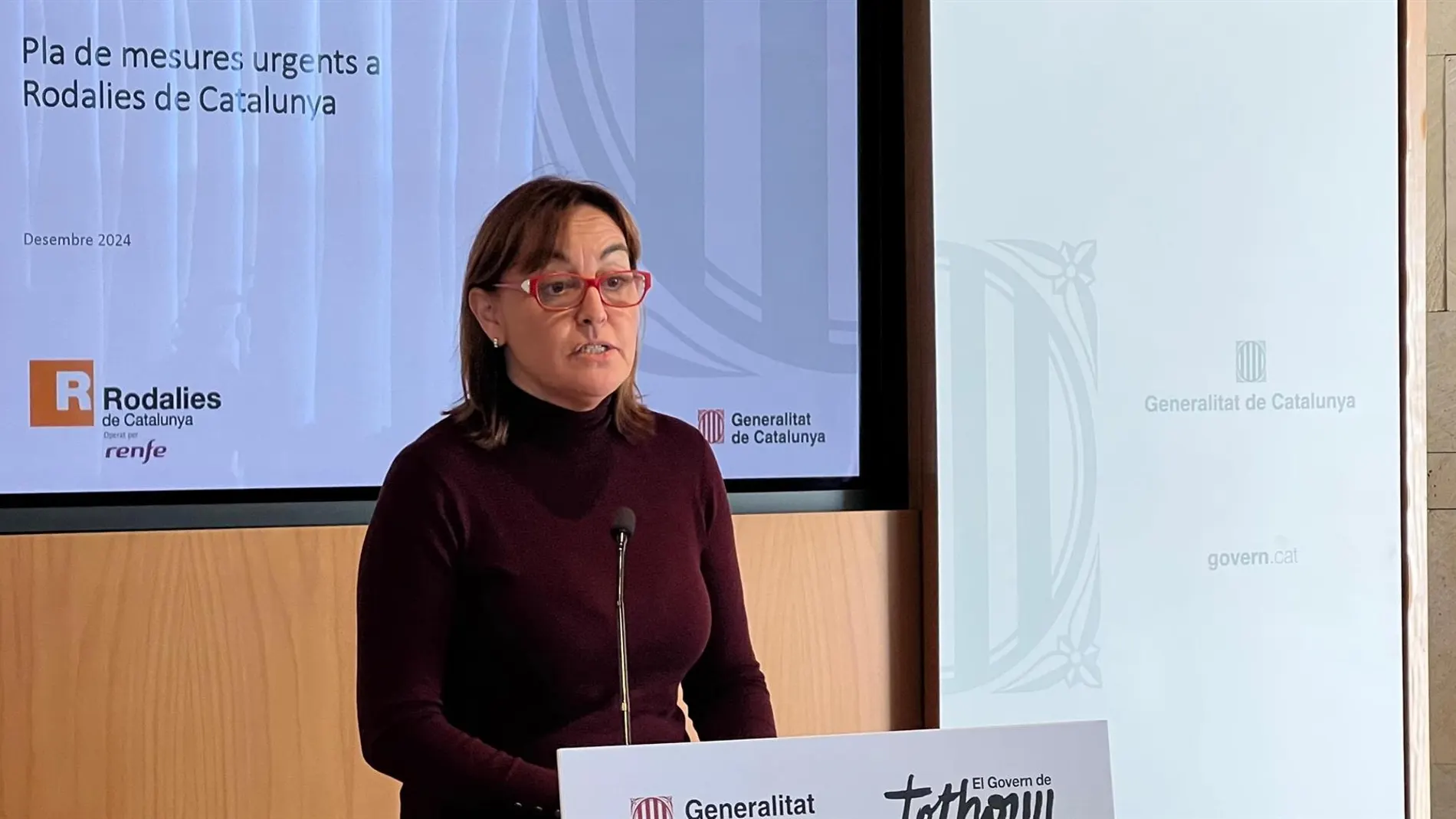 La consellera de Territorio, Sílvia Paneque