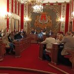 Imagen del pleno extraordinario celebrado en Alicante el lunes 30 de diciembre