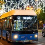 MADRID.-Un total de 43 líneas de EMT Madrid desviarán su recorrido para facilitar la Cabalgata de Reyes