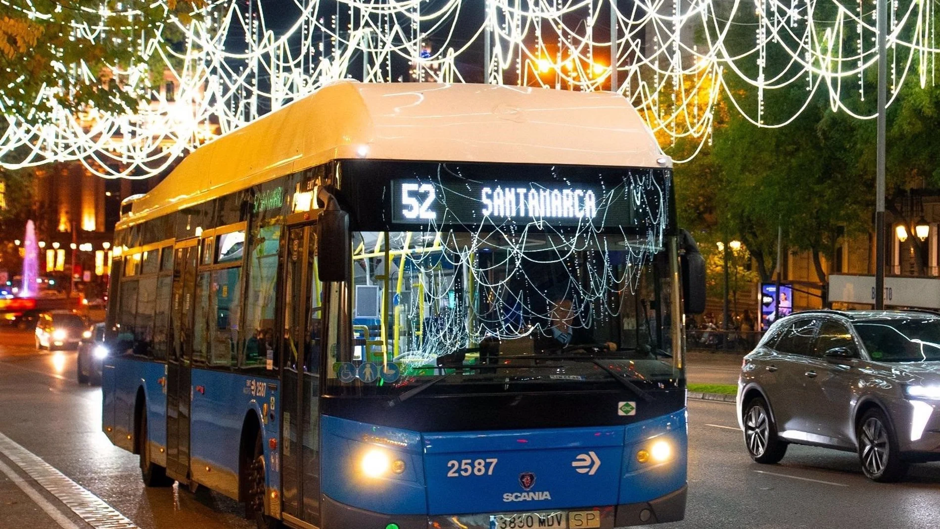MADRID.-Un total de 43 líneas de EMT Madrid desviarán su recorrido para facilitar la Cabalgata de Reyes
