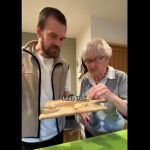 Esta es la insólita reacción de una abuela británica cuando prueba el turrón por primera vez