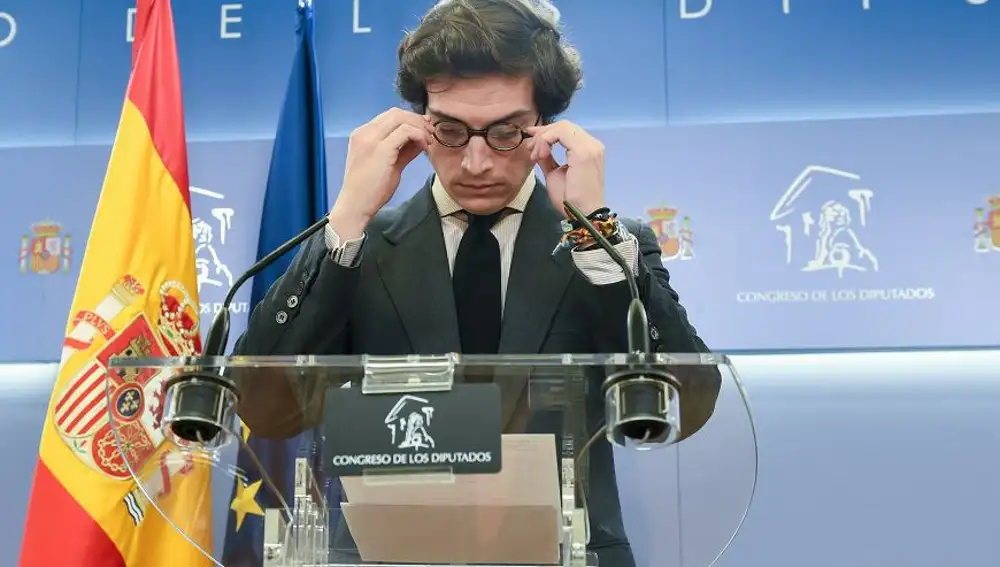 El diputado de VOX José María Figaredo,