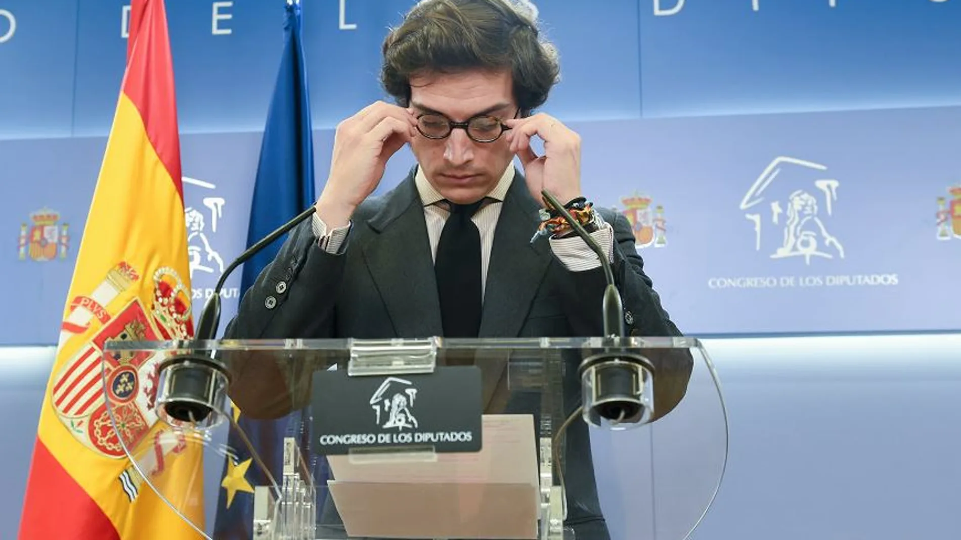 El diputado de VOX José María Figaredo,