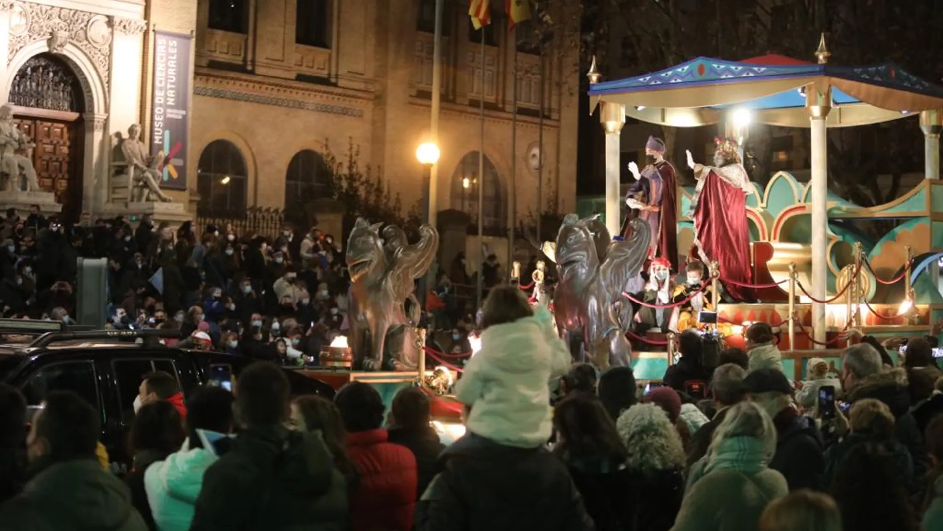 Cabalgata de los Reyes Magos 2025 en Zaragoza: horario, recorrido y cortes de tráfico