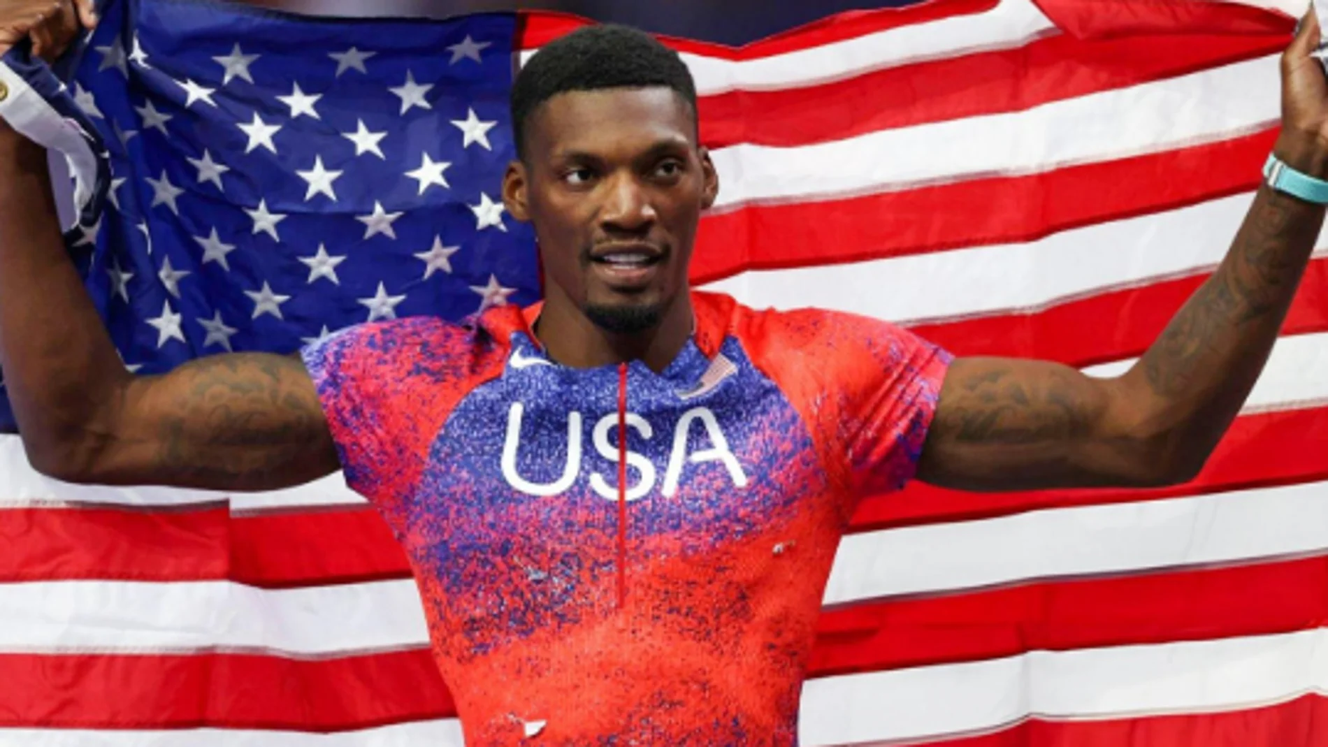 Fred Kerley, medallista olímpico en Paris, detenido con un táser en Miami