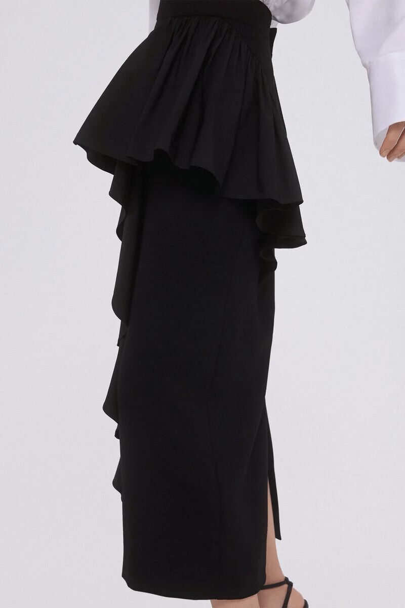 Falda midi